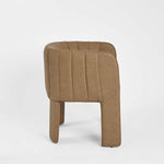 Clara Dining Chair with Arms Tan