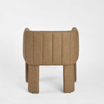 Clara Dining Chair with Arms Tan