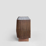 Bow 2 Door Buffet Dark Walnut