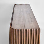 Bow 2 Door Buffet Dark Walnut