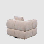 Piper Swivel Armchair Cream