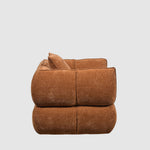 Piper Swivel Armchair Sienna Brown
