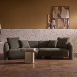 Ray 5 Seater Sofa Green