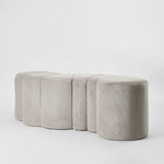 Ridge Bench Ottoman Dune