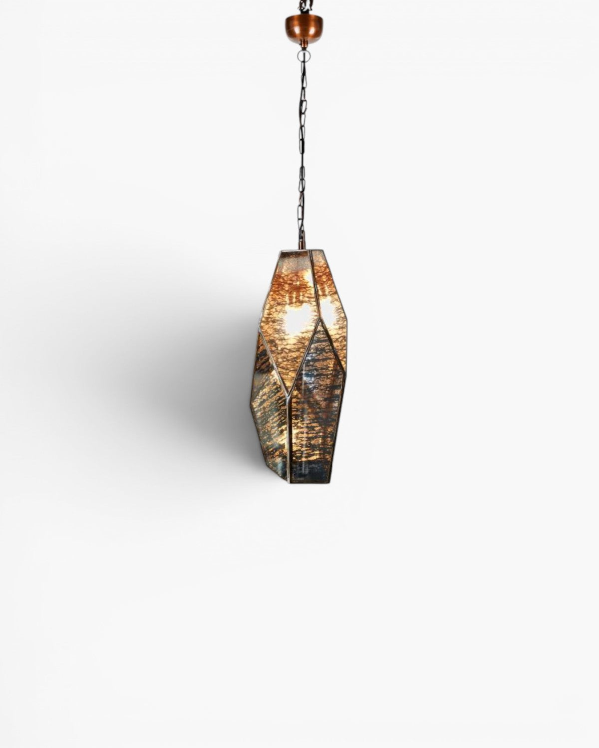 Marble Hall Ceiling Pendant Brass