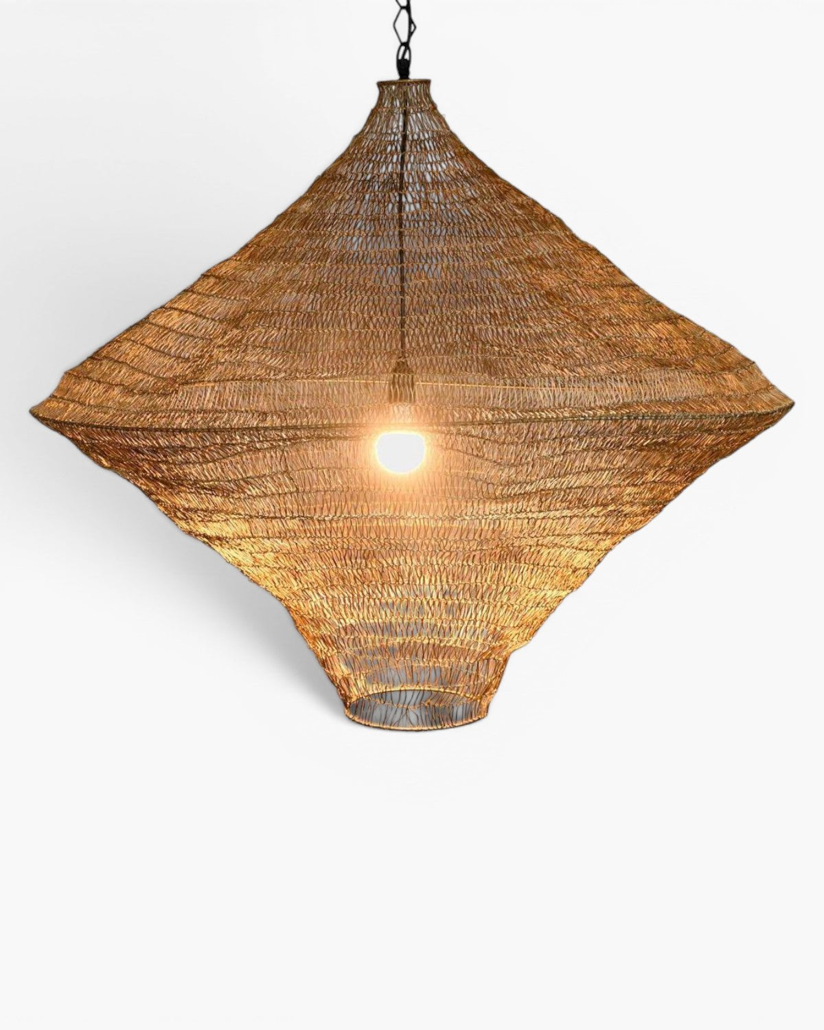 Metropolitan Ceiling Pendant Large Brass