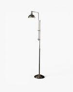 Michigan Floor Lamp Antique Silver