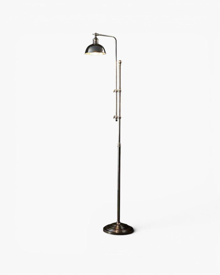Michigan Floor Lamp Antique Silver