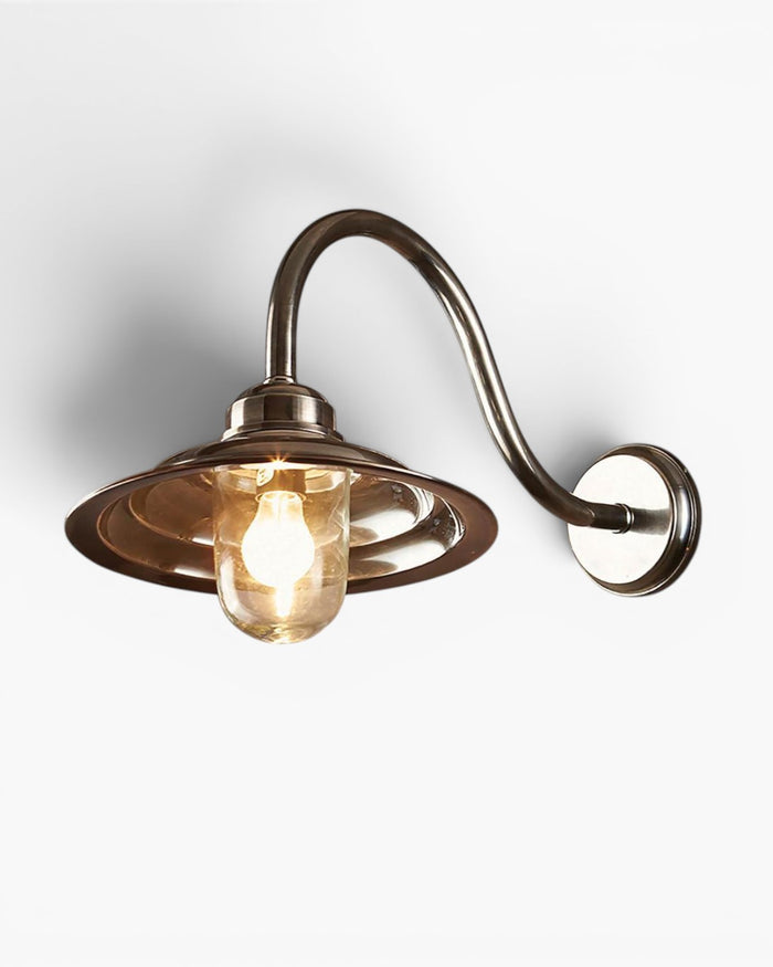 Monteray Outdoor Wall Light Antique Silver