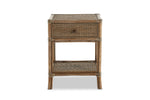 Amara Bedside Mud Grey
