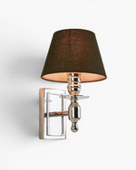 Newton Wall Light Shiny Nickel
