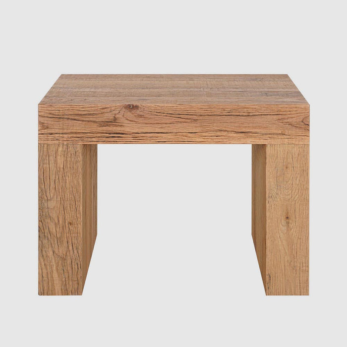 Savannah Reclaimed Oak Side Table 62Cm