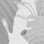 Azalea Floor Lamp in White