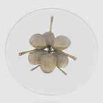 Amari Gold Leaf Side Table