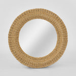 Long Island Mirror Round Rattan
