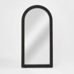 Fossil Arch Mirror Black
