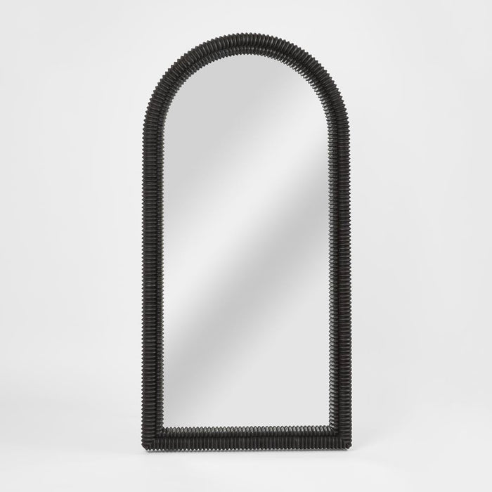 Fossil Arch Mirror Black