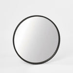 Palais Round Mirror Small Black