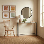 Palais Round Mirror Small Black