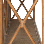 Cayman Rattan 2 Drawer Hamptons Console