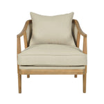 Asteria Oakwood Linen Armchair *