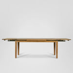 Barossa Extendable Hamptons Dining Table Oakwood 180cm - 280cm