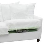 Noosa Hamptons 2.5 Seat Sofa - Base & Cushion Inserts Only