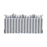 Slip Cover Only - Noosa Hamptons 2.5 Seat Sofa Blue Sky Stripe
