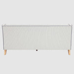 Bondi Hamptons 3 Seat Sofa Blue/White Pin Stripe