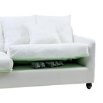 Noosa Hamptons 3 Seat Sofa - Base & Cushion Inserts Only