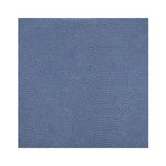 Bayside Slate Blue Hamptons Button Tufted Winged Armchair W/Wooden Legs