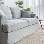 Slip Cover Only - Byron Hamptons 2.5 Seat Sofa Beach