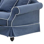 Slip Cover Only - Avalon Hamptons 3 Seat Sofa Navy