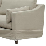 Slip Cover Only - Clovelly 4 Seat Sofa Natural