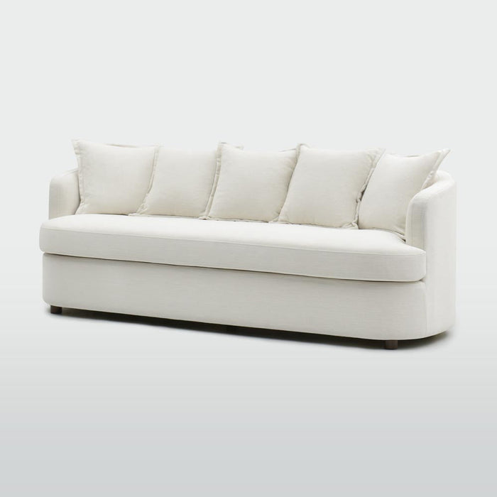 Clontarf Hamptons 3 Seat Sofa Ivory