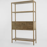 Cambridge 5 Drawer Shelf Elm Natural