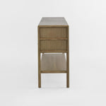 Cambridge 7 Drawer Console Elm Natural