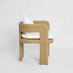 Cassius Outdoor Occasional Dining Chair Natural