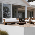 Cassius 3 Seat Sofa Natural Outdoor