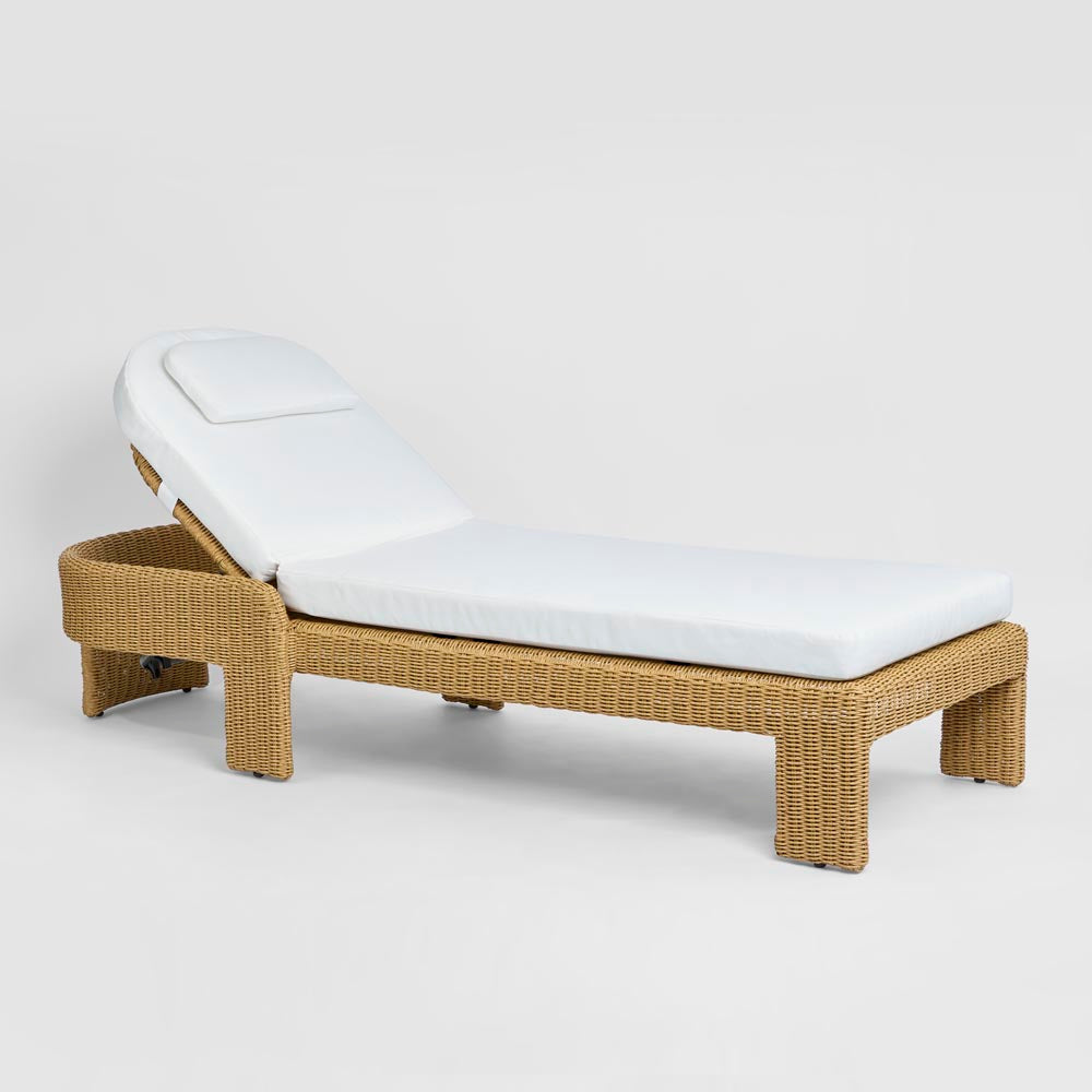 Cassius Sunlounge Natural Outdoor