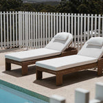 Cassius Sunlounge Natural Outdoor