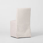 Slip Cover Only - Clifton Dining Chair Beige Stripe