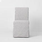Slip Cover Only - Clifton Dining Chair Blue Stripe