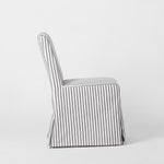 Slip Cover Only - Clifton Dining Chair Blue Stripe