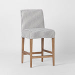 Slip Cover Only - Clifton Counter Stool Blue Stripe