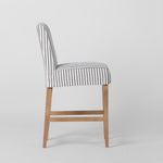 Slip Cover Only - Clifton Counter Stool Blue Stripe