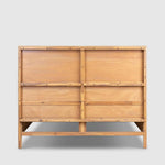 Bayview Queen Bed Natural Whitewash