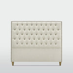 Queenscliff Tufted Bedhead Queen Beige