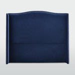 Mornington Bedhead King Blue Velvet