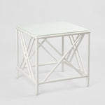 Elodie Outdoor Side Table White